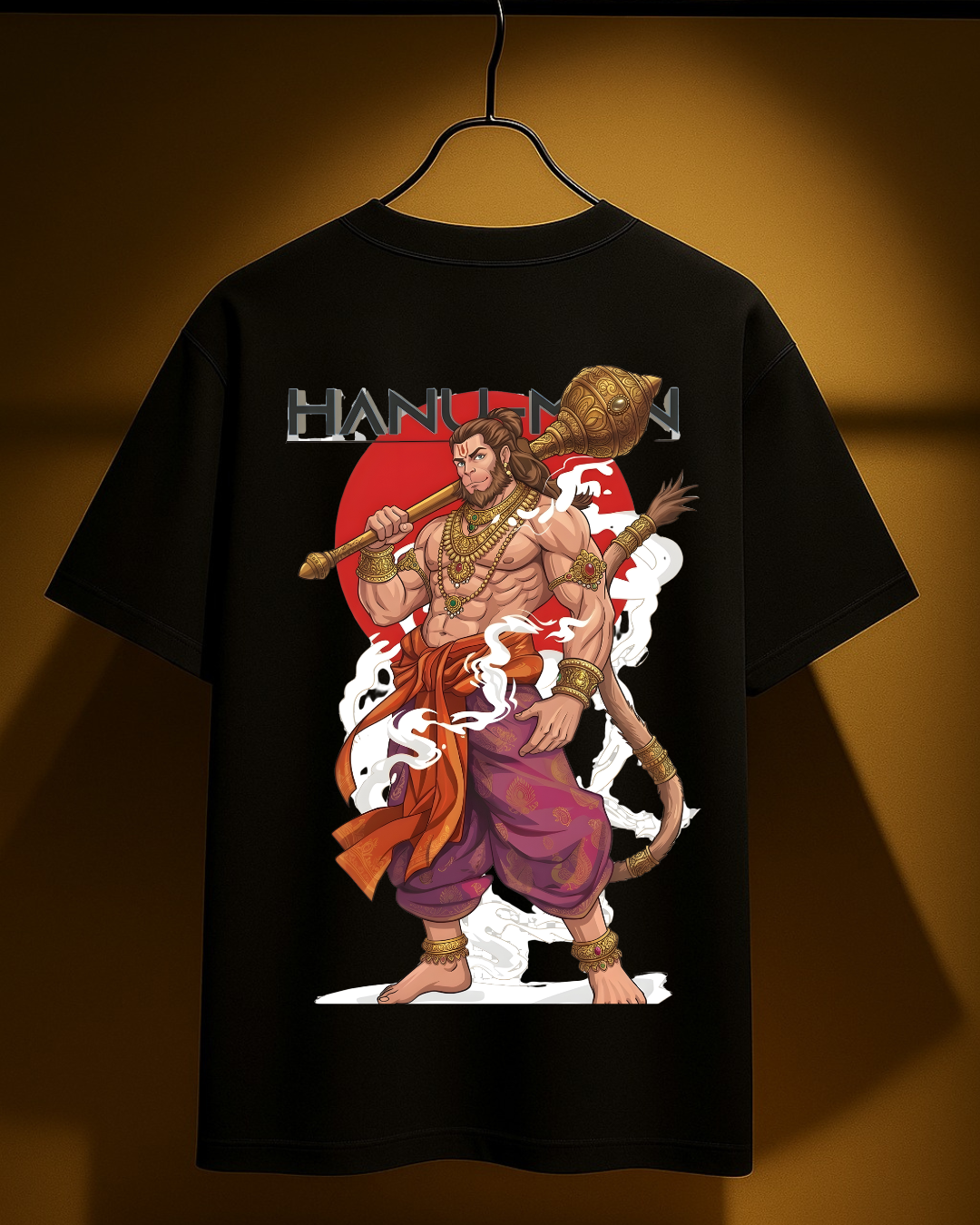 Hanuman Sankat Mochan Oversized T-Shirt